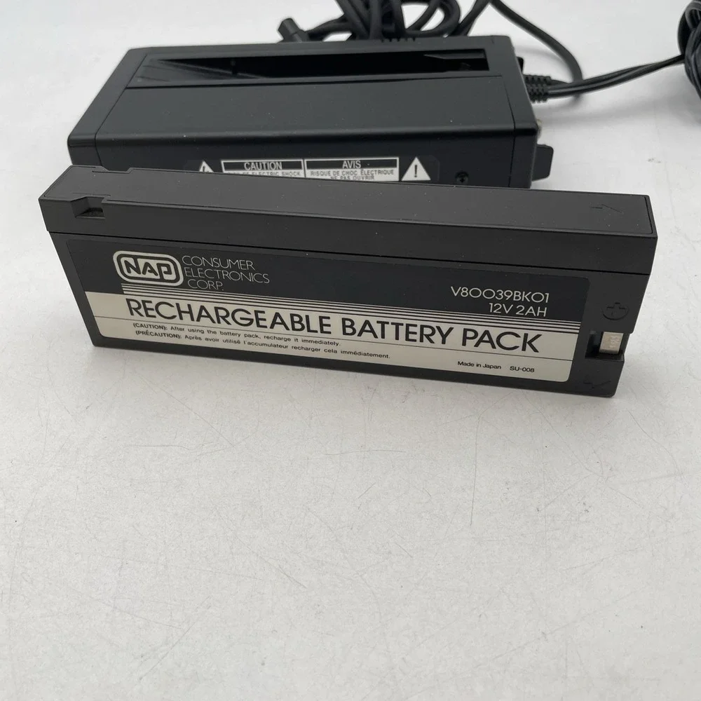 Nap Consumer Electronics Crop. Battery Pack+ 10V 1100mAh V80085BKO1 Plus Charger